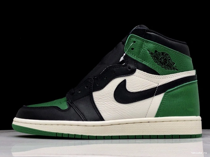 Cheap TB Pine NRG High Air 1 555088-302 Sail-Black Jordan Green OG 0723